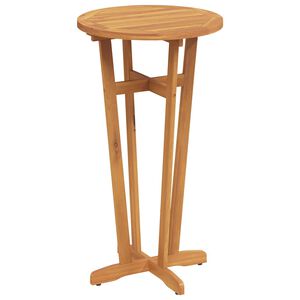 vidaXL Градинска бар маса &Oslash;60x105 см масивна акация