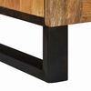vidaXL ТВ шкаф с врата Кафяво 105 x 33 x 46 см Солидно мангово дърво