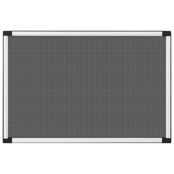 vidaXL Разтегателна мрежа против насекоми бяла (100-193)x75 см