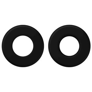 vidaXL Спирачки за футболна маса 10 pcs Бяло 3 x 3 x 2 см HIPS