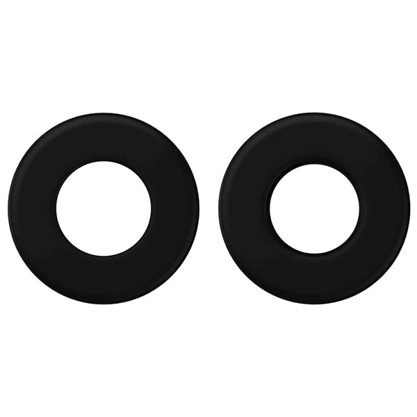 vidaXL Спирачки за футболна маса 10 pcs Бяло 3 x 3 x 2 см HIPS