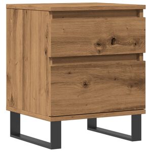 vidaXL Нощно шкафче Artisan Oak 40x35x50 cm Инженерна дървесина