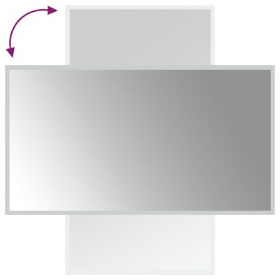 vidaXL LED огледало за баня, 50x90 см