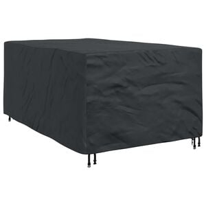 vidaXL Покривало за мебели Едноцветен Черно 143 x 225 x 90 см 600D
