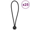 vidaXL Ластични въжета с топче 25 бр 21 x 0,5 см