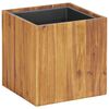 vidaXL Градинска повдигната леха сандък 33,5x33,5x33,5 см акация масив