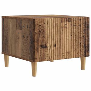 vidaXL Масичка за кафе Старо дърво 49 x 50 x 40 см Инженерна дървесина