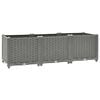 vidaXL Повдигната леха, 120x40x38 см, полипропилен