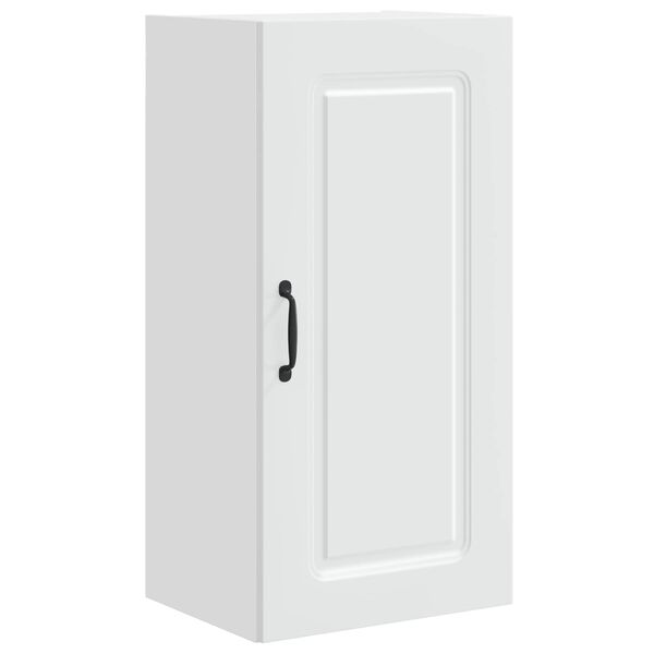 vidaXL Кухненски шкаф Kalmar Бяло 40 x 31 x 80 см Инженерно дърво