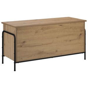 vidaXL Кутия за съхранение Дъб артизан 80 x 40 x 49,5 см