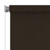 vidaXL Външна роло щора, 120x140 см, кафява