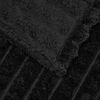 vidaXL Одеяло Черно 270 x 240 см Мека вълна