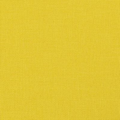 vidaXL Стол шезлонг, жълт, 52x75x76 см, текстил