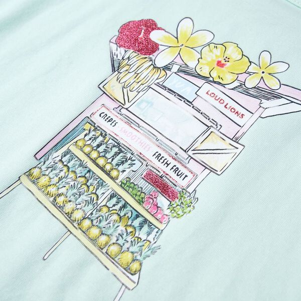 Детски потник, светла мента, 140