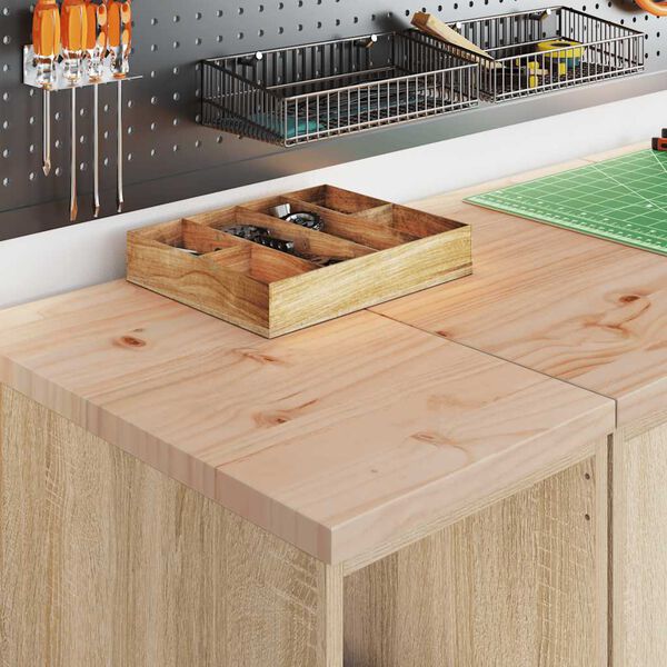 vidaXL гаражни шкафове, 2 бр, сонома дъб, инженерно дърво