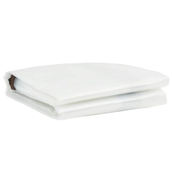 vidaXL Покривало за растения с капси 1х10 м Полиетилен