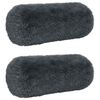 vidaXL Калъфка за възглавница 2 pcs HEERLEN Антрацит &Oslash; 15 x 40 см