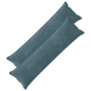 vidaXL Калъфка за възглавница 2 pcs HOUTEN Синьо 40 x 145 см