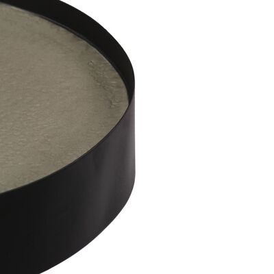 vidaXL Маса за кафе, бетонен плот, 40x55 см