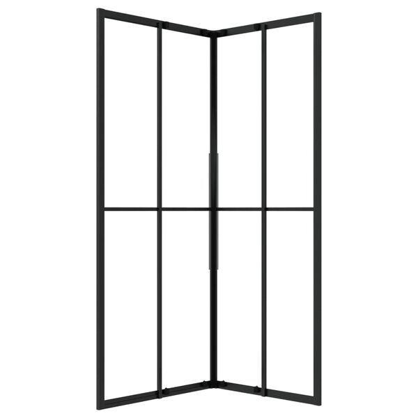 vidaXL Душ кабина, ESG стъкло, 80x70x180 см