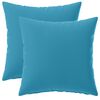 vidaXL Калъфка за възглавница 2 pcs HEERLEN Светлосиньо 40 x 40 cm