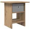 vidaXL Нощно шкафче Дъб 41 x 40 x 45 см Инженерно дърво