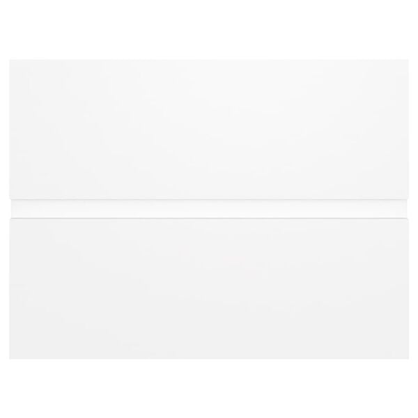 vidaXL Долен шкаф за мивка, бял, 60x38,5x45 см, инженерно дърво