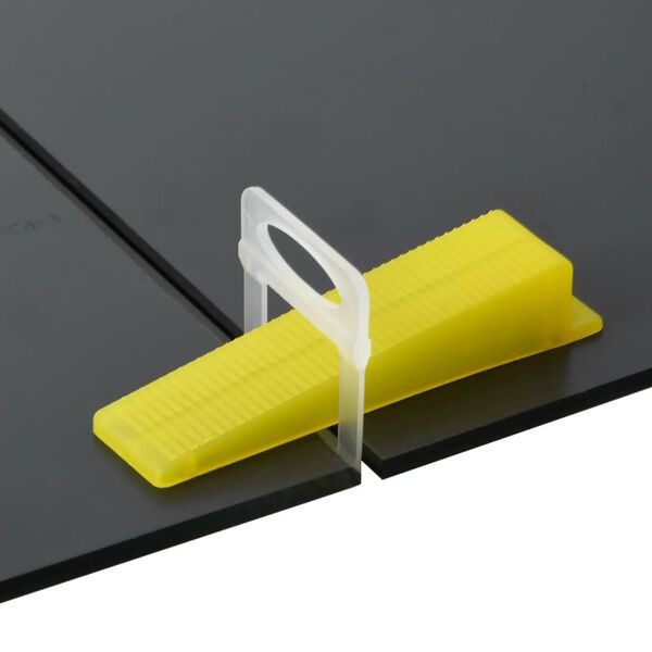 vidaXL Нивелиращи клинове за плочки 500 бр