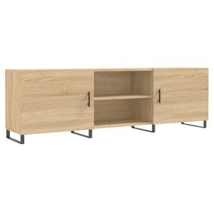 vidaXL ТВ шкаф, сонома дъб, 150x30x50 см, инженерно дърво