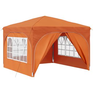 vidaXL Поп-ъп парти палатка 290 x 290 x 245 см Оранжево