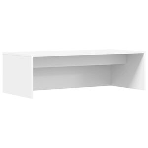 vidaXL Стенно бюро Бяло Инженерна дървесина 100 x 45 x 30 см