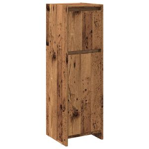 vidaXL Шкаф за баня от старо дърво 30x30x95 cm Инженерна дървесина