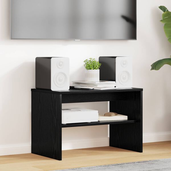 vidaXL ТВ шкаф Черния дъб 60 x 35 x 40 см Инженерно дърво