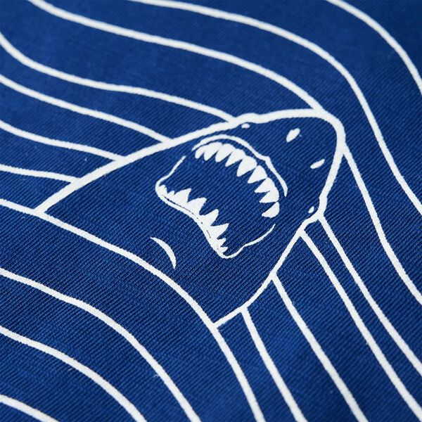 Детска тениска, тъмносиня, 92