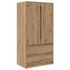 vidaXL Гардероб Артизан Дъб 79,5 x 49 x 156 см