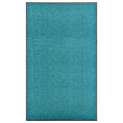 vidaXL Перима изтривалка, синьо-зелена, 90x150 см