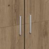 vidaXL Висок шкаф Дъб 70 x 33.5 x 180 см Инженерно дърво