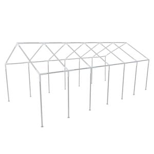 vidaXL Стоманена рамка за 12x6 м парти палатка