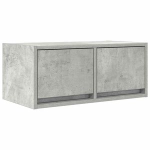 vidaXL ТВ шкаф Бетон сив 60x31x25,5 cm Инженерна дървесина