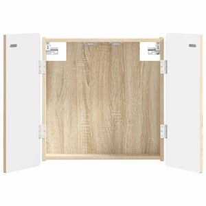vidaXL Кабинет за дартборд ZWOLLE Дъб сонома 52,5 x 10,5 x 57,5 см