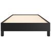 vidaXL Рамка за легло, черна, 80x200 см, изкуствена кожа
