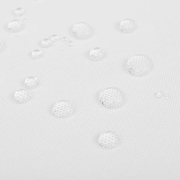 Покривки за маса, бели, 5 бр, 250 x 130 см