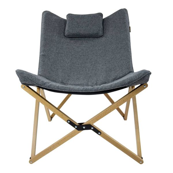 Bo-Camp Релаксиращ стол Wembley, M, сив