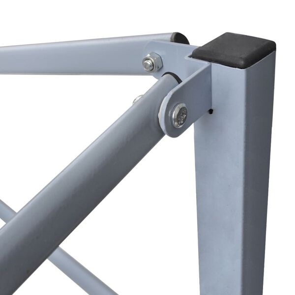 vidaXL Сгъваема шатра 3 х 3 м, зелена