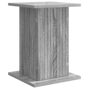 vidaXL Стойка за растения Сива сонома 30,5 x 30 x 43 см