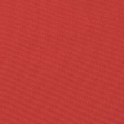 vidaXL Шалте за шезлонг, червено, 200x60x3 см, Оксфорд плат