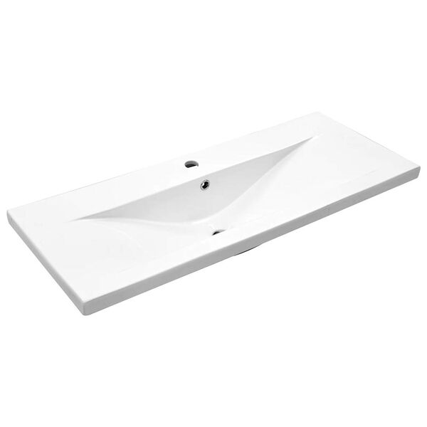 vidaXL Шкаф за мивка с вграден басейн Дъб артизан