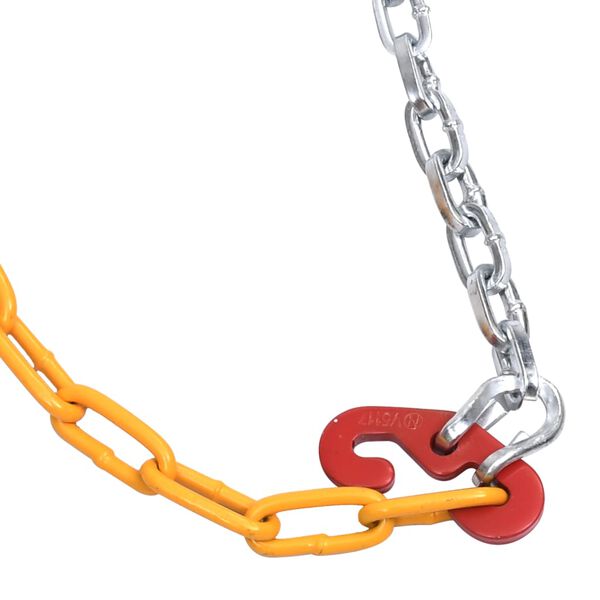 vidaXL Вериги за сняг за автомобили 2 бр 9 мм KN70