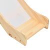 vidaXL Високо детско легло с пързалка и стълба, бор, 208x230 см