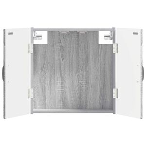 vidaXL Кабинет за дартборд HOORN Сив Сонома 52,5 x 10,5 x 53,5 см